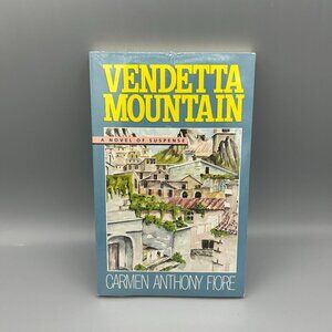 Vendetta Mountain Carmen Anthony Fiore Paperback New Sealed Suspense Novel
